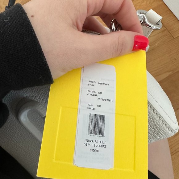 ❌SOLD❌NWT Marc Jacobs The Shutter Leather Crossbody Bag Removable Strap Cotton - Picture 4 of 11